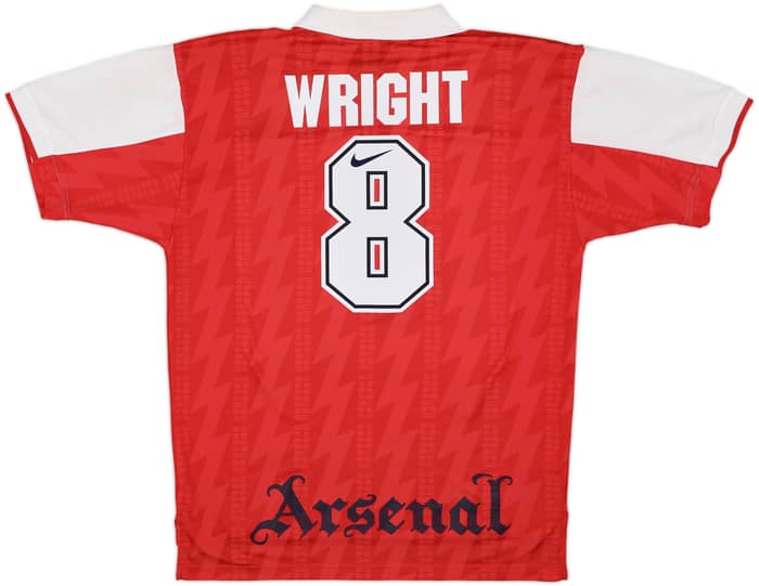 1994-96 Arsenal Home Shirt Wright #8 - 10/10 - (XL)