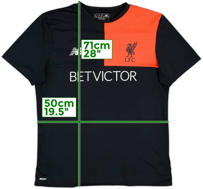 2016-17 Liverpool New Balance Training Shirt - 6/10 - (L)