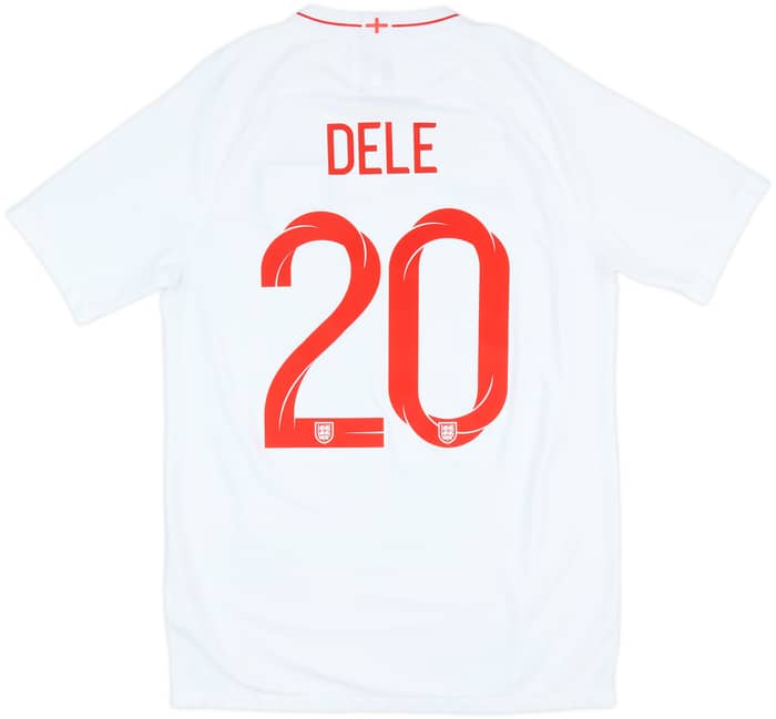2018-19 England Home Shirt Dele #20 - 7/10 - (M)