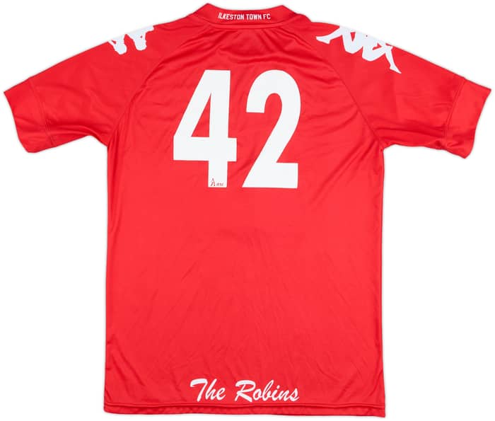 2018-19 Ilkeston Town Youth Match Issue Home Shirt #42