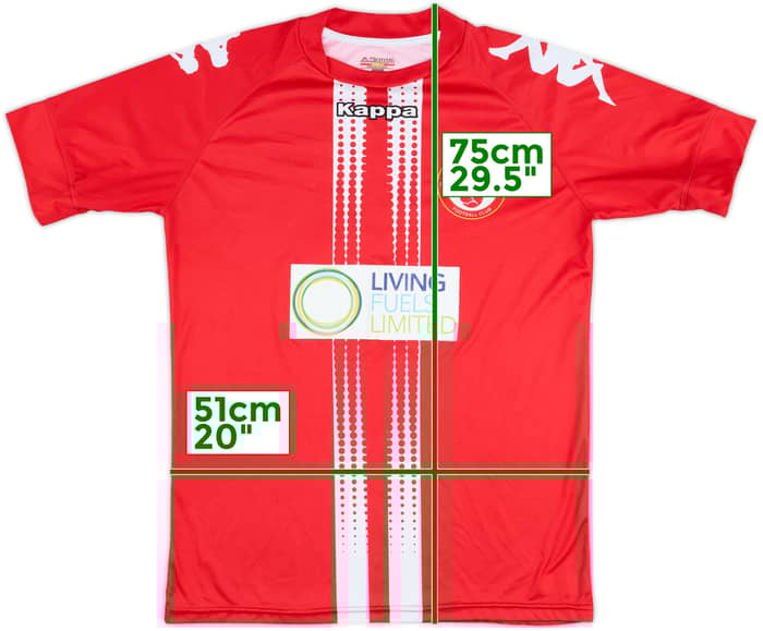 2018-19 Ilkeston Town Youth Match Issue Home Shirt #42