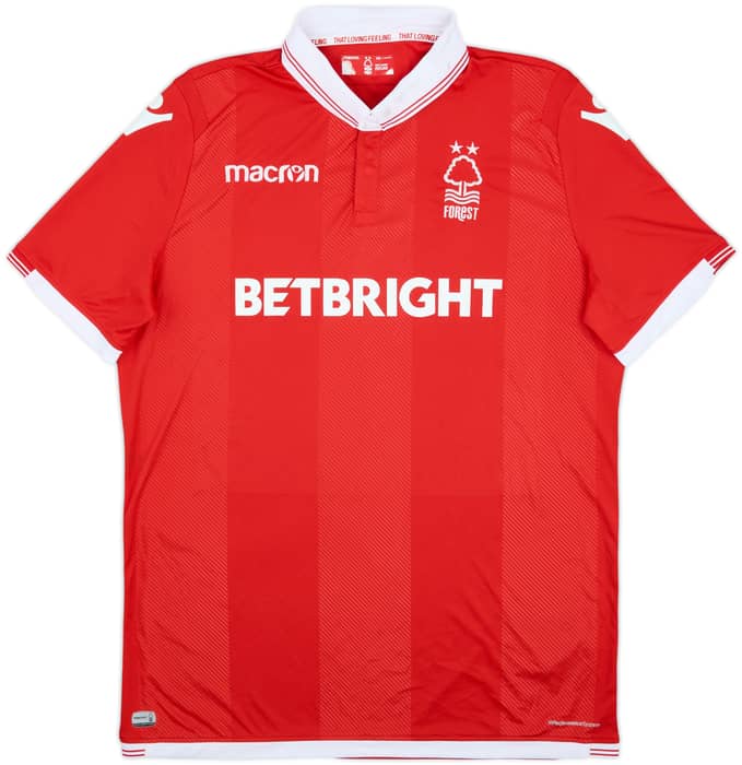 2018-19 Nottingham Forest Home Shirt Cash #14 - 10/10 - (XXL)