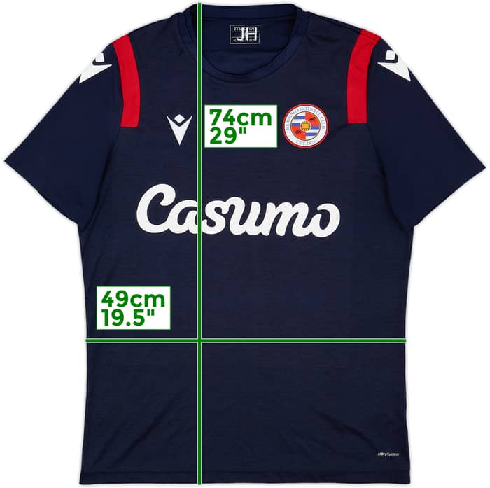 2020-21 Reading Staff Issue Macron Training Shirt JH - 7/10 - (L)