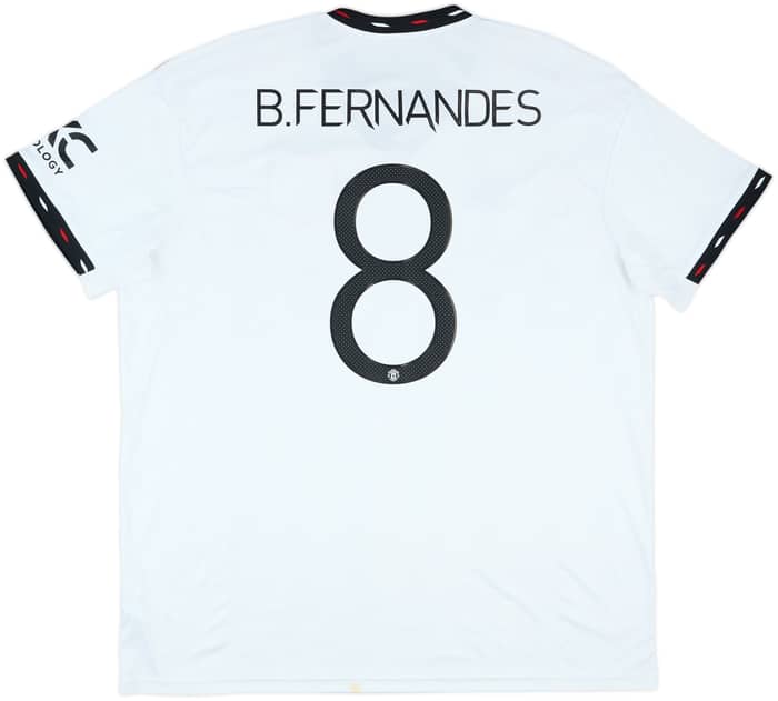2022-23 Manchester United Away Shirt B.Fernandes #8 - 7/10 - (XXL)