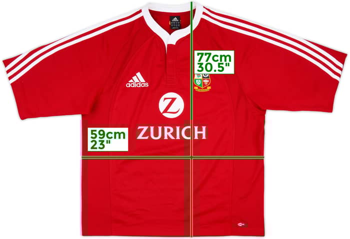 2005 British & Irish Lions Rugby 'New Zealand Tour' Shirt - 8/10 - (L)