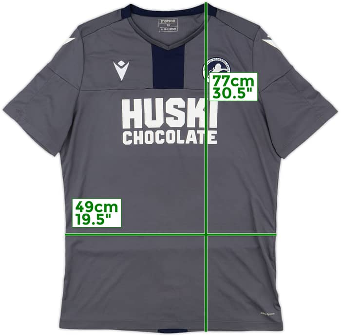 2020-21 Millwall Macron Training Shirt - 7/10 - (XL)