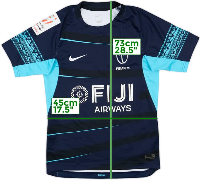 2022-23 Fiji Rugby Home Shirt - 10/10 - (S)