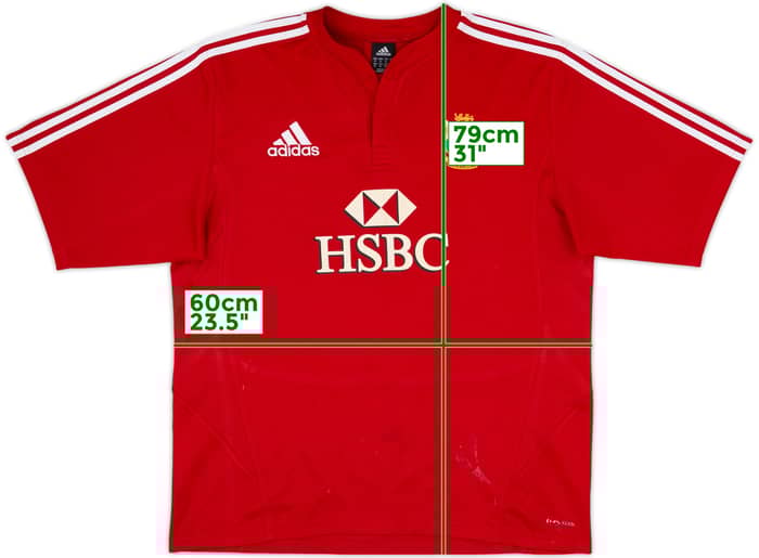 2009 British & Irish Lions Rugby 'South Africa Tour' Shirt - 6/10 - (XL)