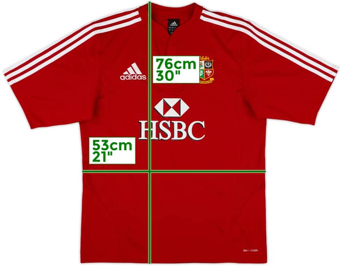 2009-10 British & Irish Lions Home Shirt - 8/10 - (M)