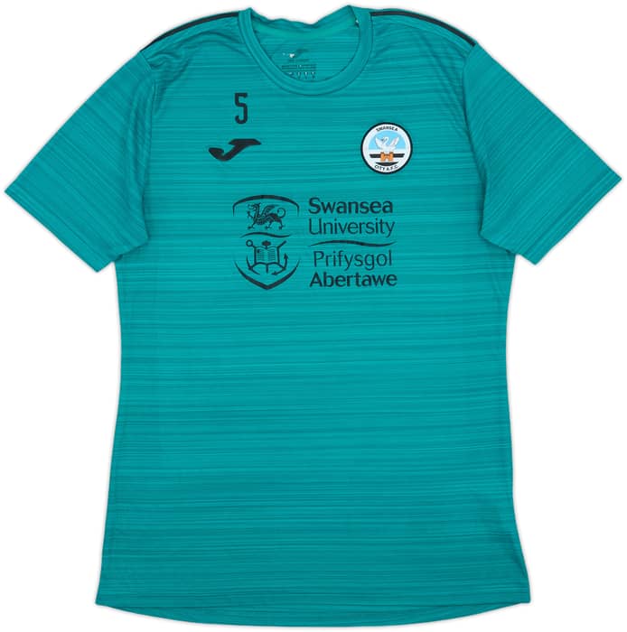 2022-23 Swansea Player Issue Joma Training Shirt #5 - 8/10 - (L)