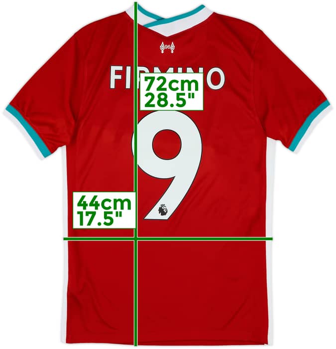 2020-21 Liverpool Home Shirt Firmino #9 - 9/10 - (S)