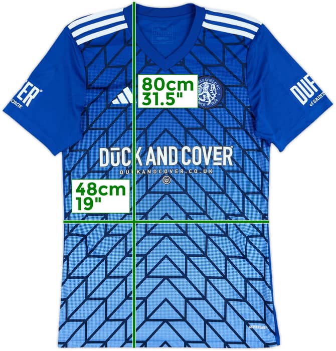 2024-25 Macclesfield FC Youth Match Issue Home Shirt #34