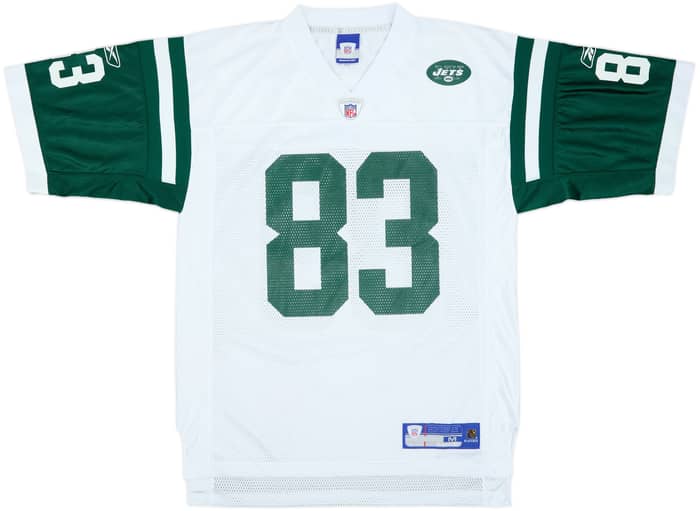 2004 New York Jets Moss #83 Reebok On Field Away Jersey - 9/10 - (M)