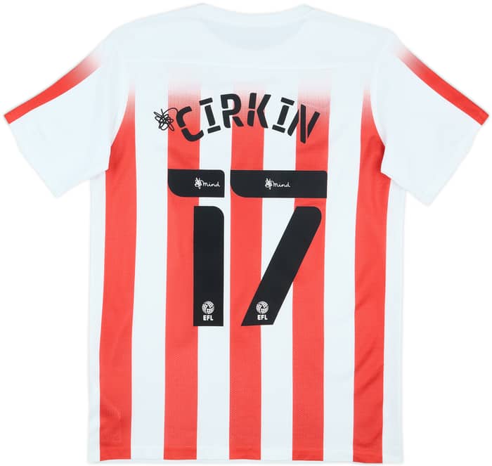 2021-22 Sunderland Home Shirt Cirkin #17 - 10/10 - (XL.Boys)
