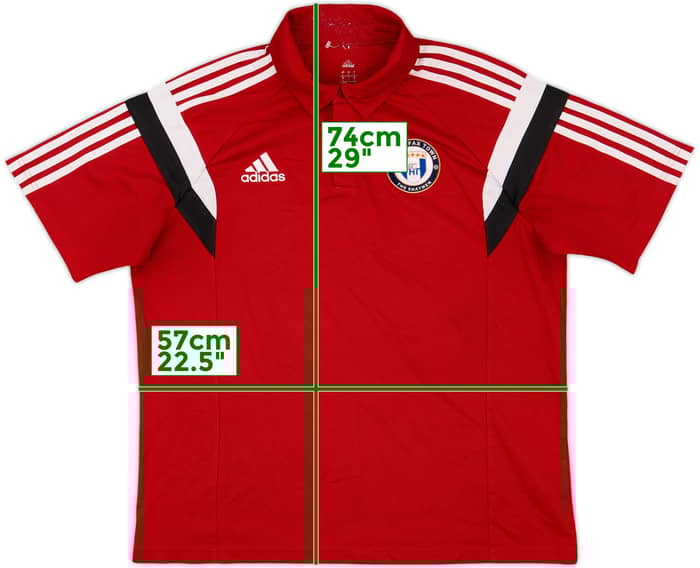 2014-15 Halifax Town adidas Polo Shirt - 8/10 - (L)