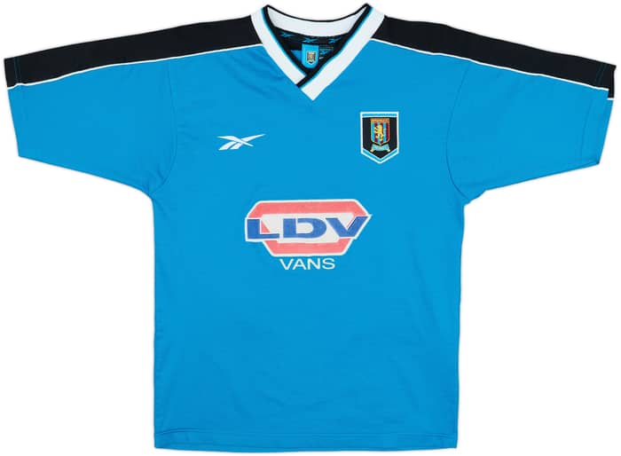 1998-99 Aston Villa Away Shirt Yorke #10 - 9/10 - (S)