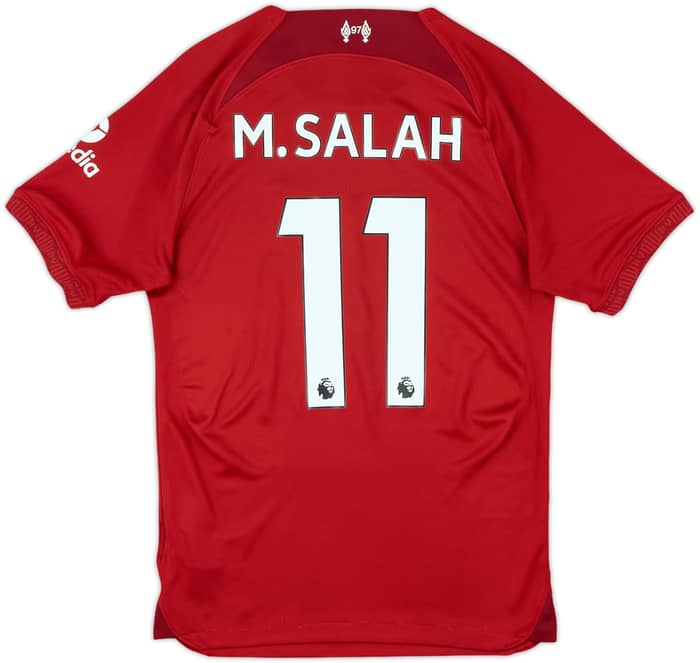 2022-23 Liverpool Home Shirt M.Salah #11 - 8/10 - (XS)
