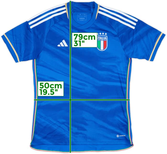 2023-24 Italy Home Shirt - 10/10 - (M)