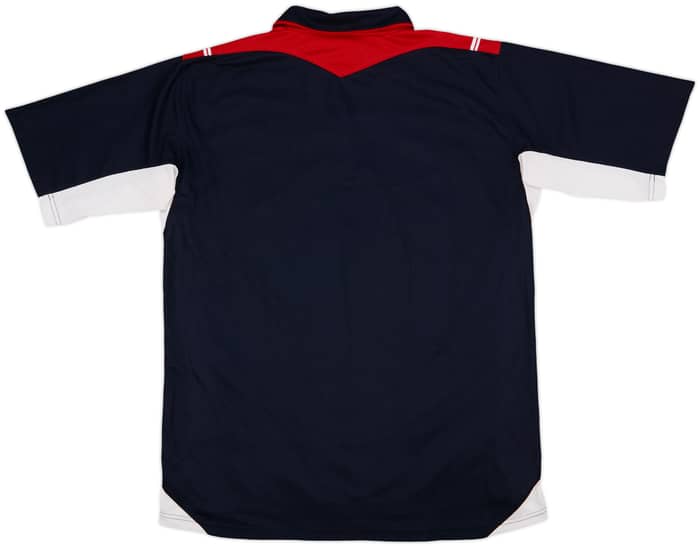 2004-05 England Umbro 1/4 Zip Polo Shirt - 9/10 - (XXL)