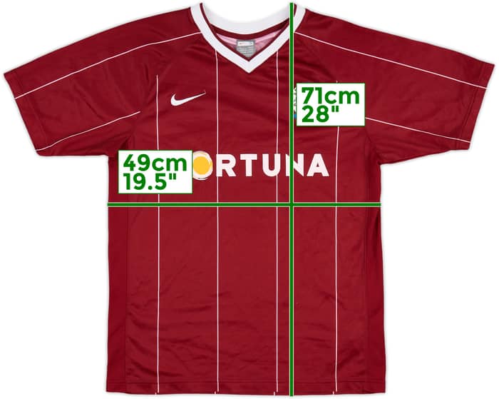2007-08 Sparta Prague Home Shirt - 6/10 - (S)