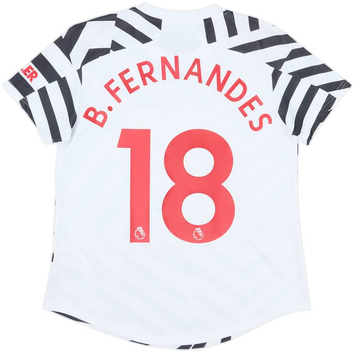 2020-21 Manchester United Third Shirt B.Fernandes #18 - 9/10 - (Women's M)