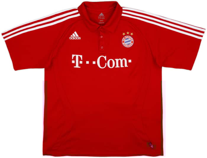 2006-07 Bayern Munich adidas Polo Shirt - 8/10 - (XXL)