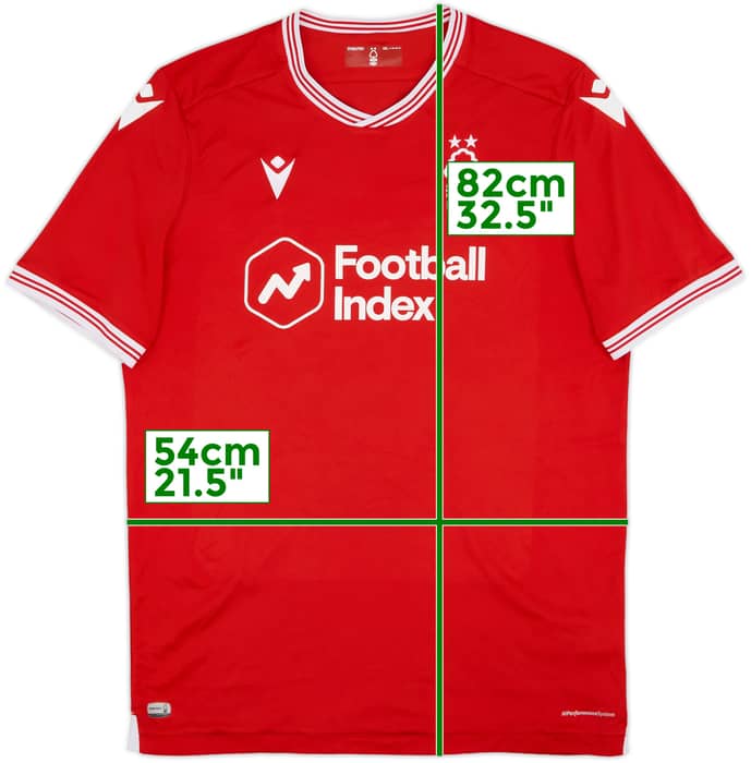 2020-21 Nottingham Forest Home Shirt - 10/10 - (XXL)
