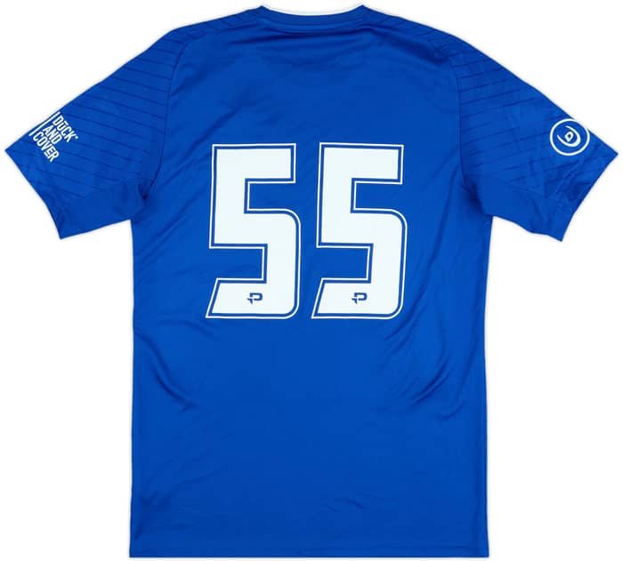 2023-24 Macclesfield FC Youth Match Issue Home Shirt #55