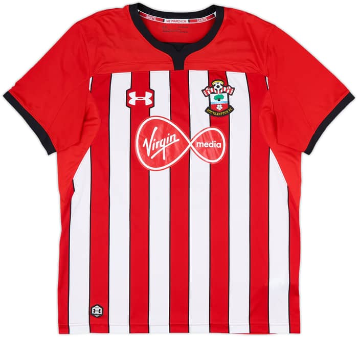2018-19 Southampton Home Shirt Ward-Prowse #16 - 7/10 - (XL)