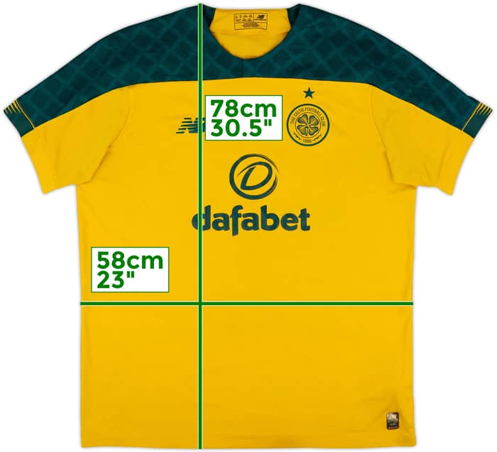 2019-20 Celtic Away Shirt - 7/10 - (XL)