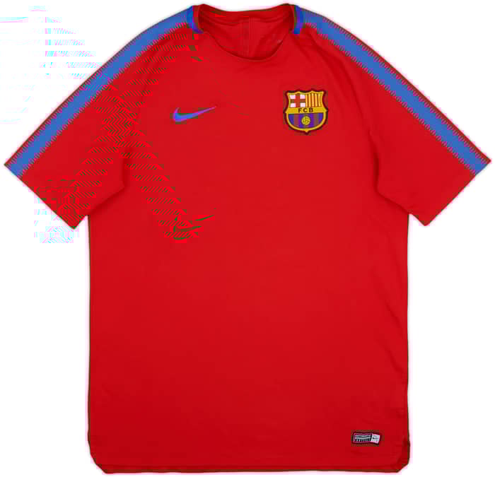2017-18 Barcelona Nike Training Shirt - 5/10 - (L)