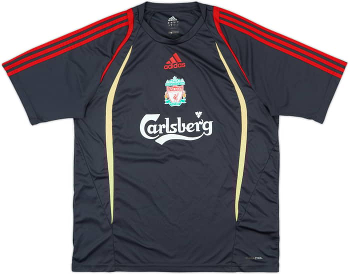 2009-10 Liverpool adidas Training Shirt - 8/10 - (XL/XXL)