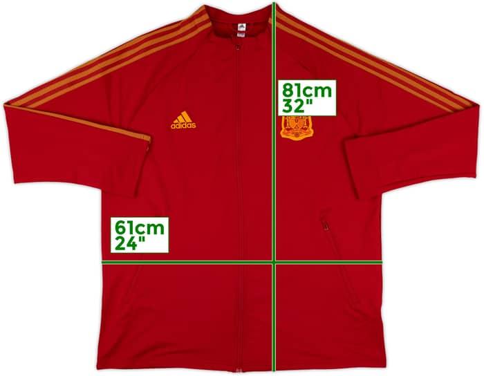 2019-20 Spain adidas Track Jacket - 9/10 - (XL)