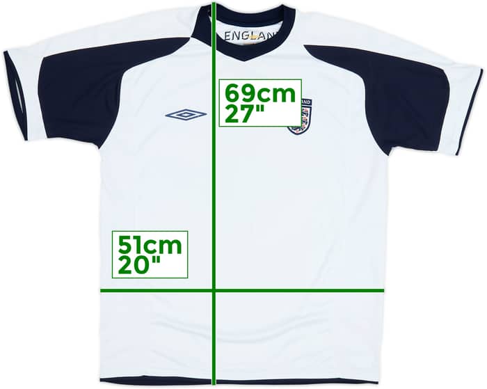 2004-05 England Umbro Training Shirt - 6/10 - (L)