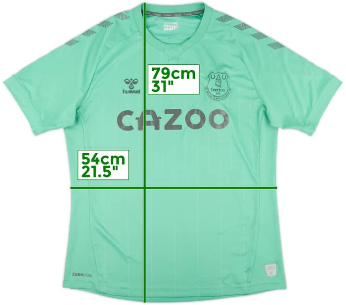 2020-21 Everton Third Shirt - 8/10 - (XL)