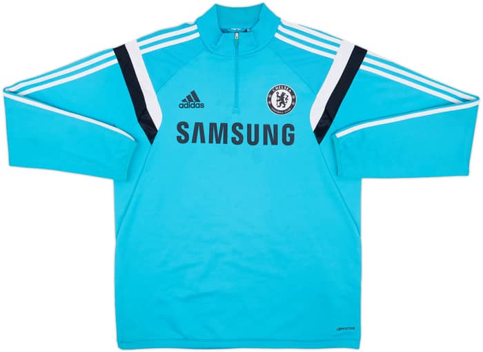 2014-15 Chelsea adidas 1/4 Zip Drill Top - 7/10 - (L)