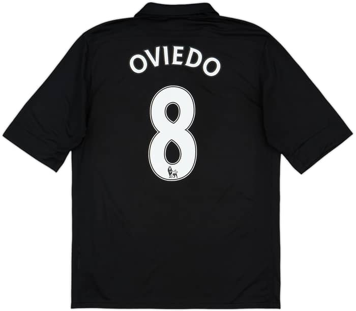 2012-13 Everton Away Shirt Oviedo #8 - 10/10 - (M)