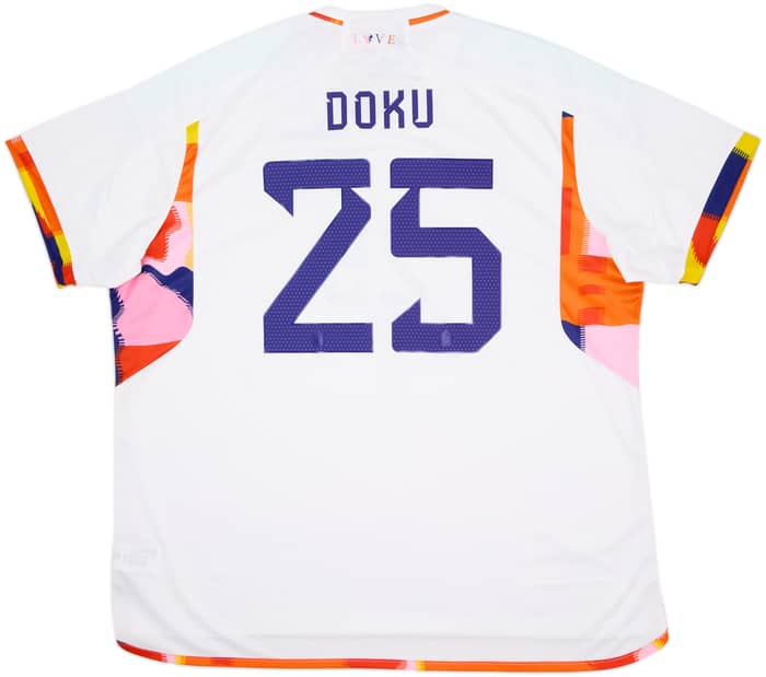 2022-23 Belgium Away Shirt Doku #25 (3XL)