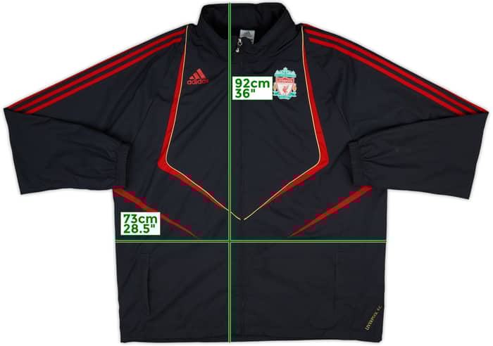 2009-10 Liverpool adidas Track Jacket - 8/10 - (XXL)