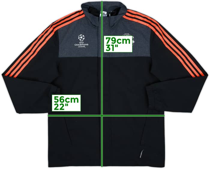 2015-16 Manchester United adidas CL Track Jacket - 9/10 - (M)