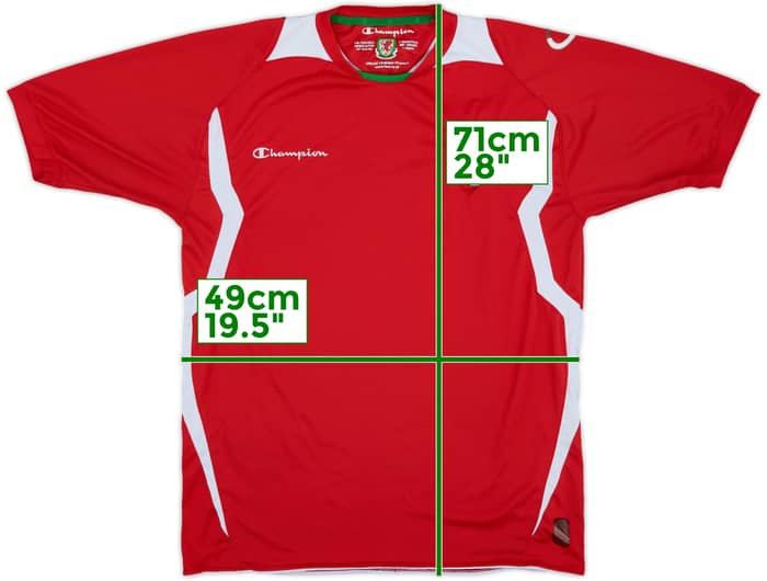 2008-10 Wales Home Shirt - 7/10 - (L)
