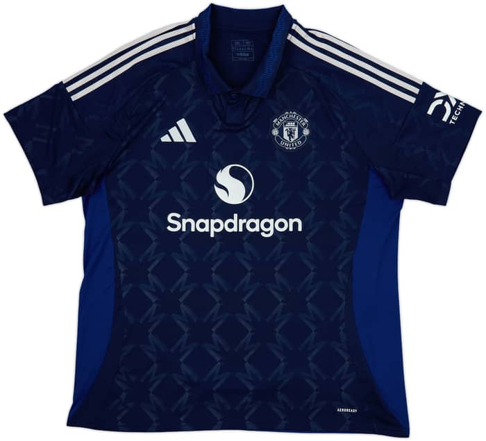 2024-25 Manchester United Away Shirt Hojlund #9 - 10/10 - (XXL)