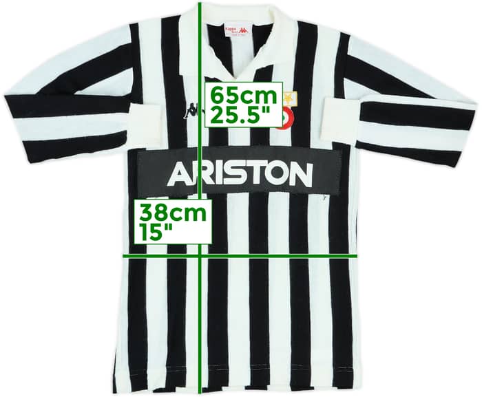 1983-84 Juventus Home L/S Shirt - 10/10 - (XS)