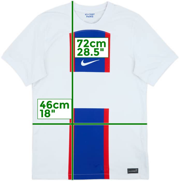 2022-23 Paris Saint-Germain Third Shirt - 5/10 - (S)