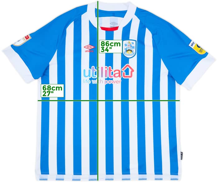 2022-23 Huddersfield Town Home Shirt - 9/10 - (3XL)