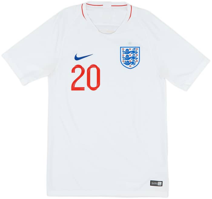 2018-19 England Home Shirt Dele #20 - 8/10 - (S)