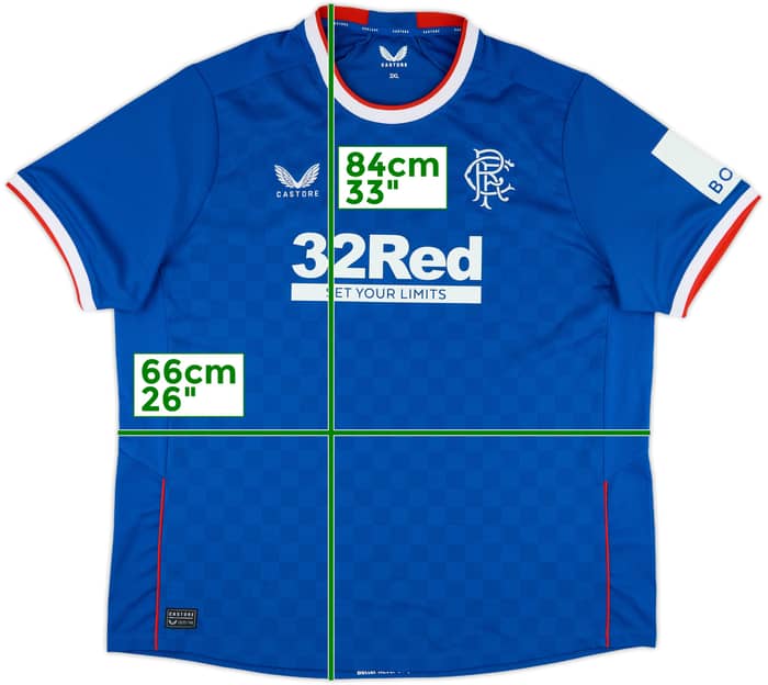 2022-23 Rangers Home Shirt - 10/10 - (3XL)