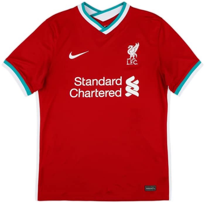 2021-22 Liverpool Home Shirt M.Salah #11 - 6/10 - (S)