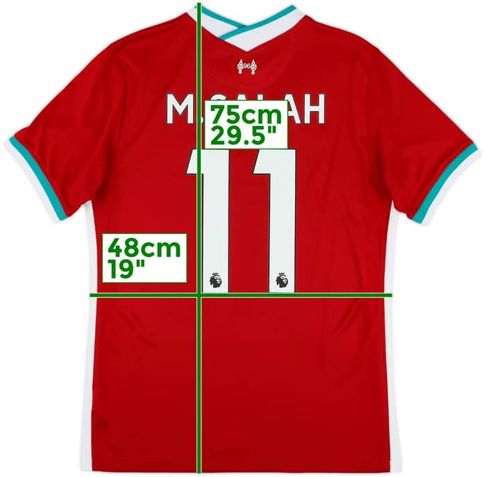 2021-22 Liverpool Home Shirt M.Salah #11 - 6/10 - (S)