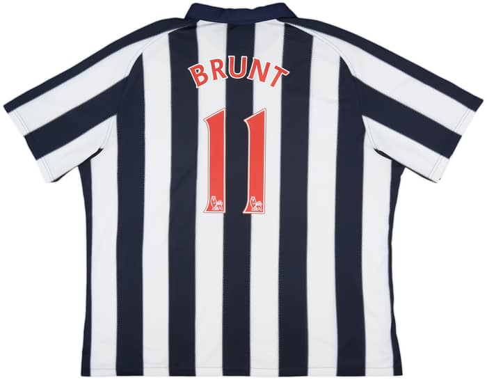 2010-11 West Brom Home Shirt Brunt #11 - 6/10 - (3XL)
